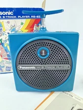 MNIB Panasonic RQ-830S Portable 8-Track Player Lot of 86 used 8-Track Tapes