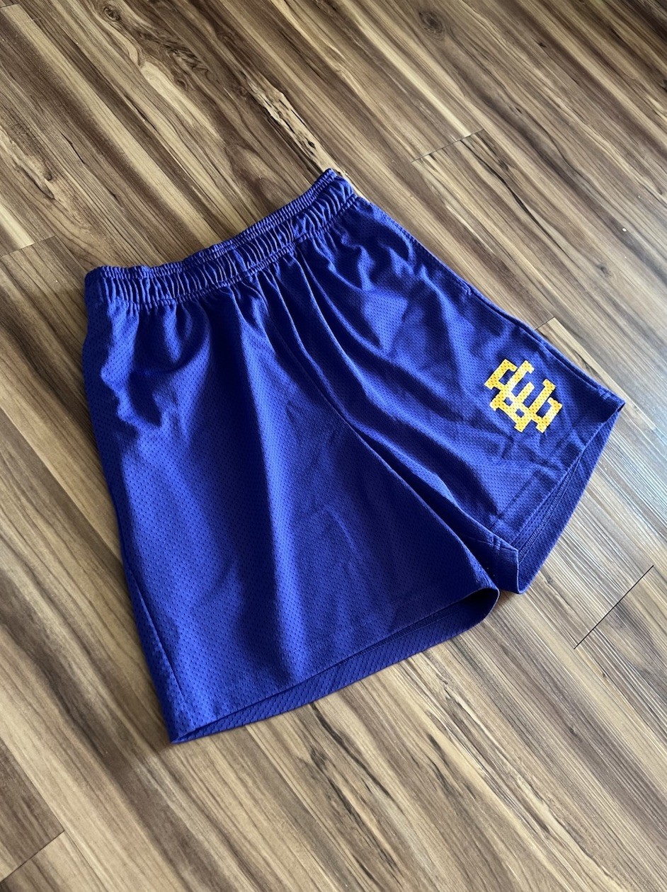 Eric Emanuel EE Basic Short Purple/Yellow Men’s S… - image 3