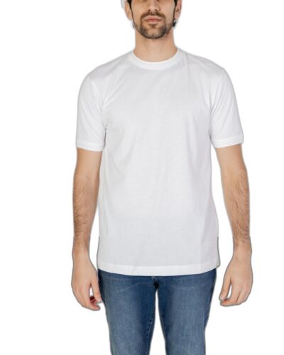 Hamaki-ho Plain  Cotton Round Neck T-shirt  -  T-Shirts  - White - Picture 1 of 4