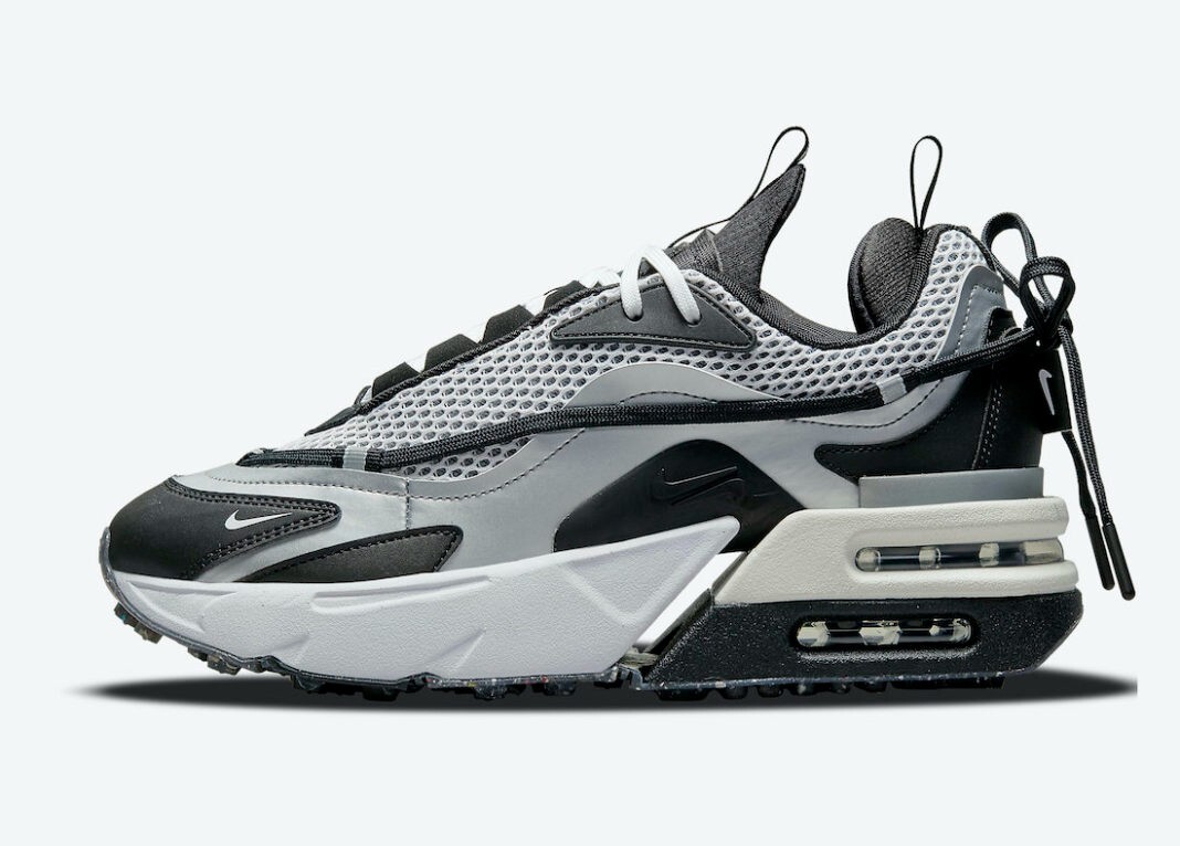 Nike Air Max Furyosa Silver/Black New Women's Sneakers Size 7.5 US