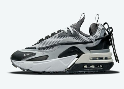 NIKE AIR MAX FURYOSA ナイキ エア マックス Nike Air Max Furyosa Silver/Black New Women's Sneakers Size 7.5 US