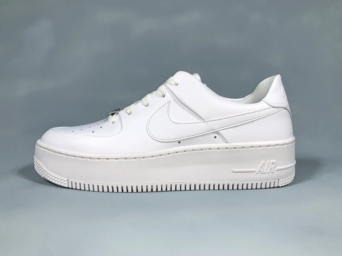 Nike Air Force 1 Sage Low Triple White W for sale | eBay