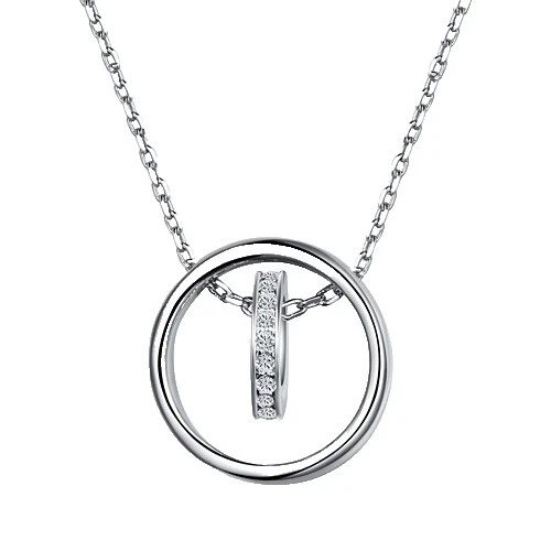 Declaración Chapado en Oro Blanco Moda Collares y Colgantes