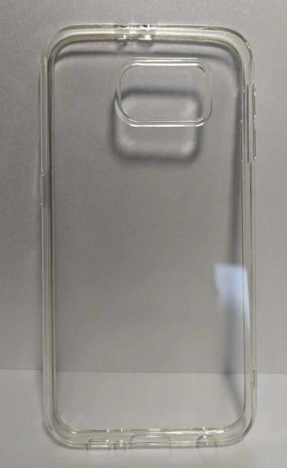 (010) Clear Case Cover For Samsung Galaxy S6 CLEAR Thin Transparent Jelly Case - Image 4 of 4