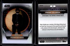 2024 Topps Chrome Hyperspace Star Wars Refractor Bespin #89 Pedar Solardo