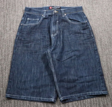 Southpole VTG Y2K Denim Baggy Shorts Men's 36x12 Hip-hop Skater Wide-leg