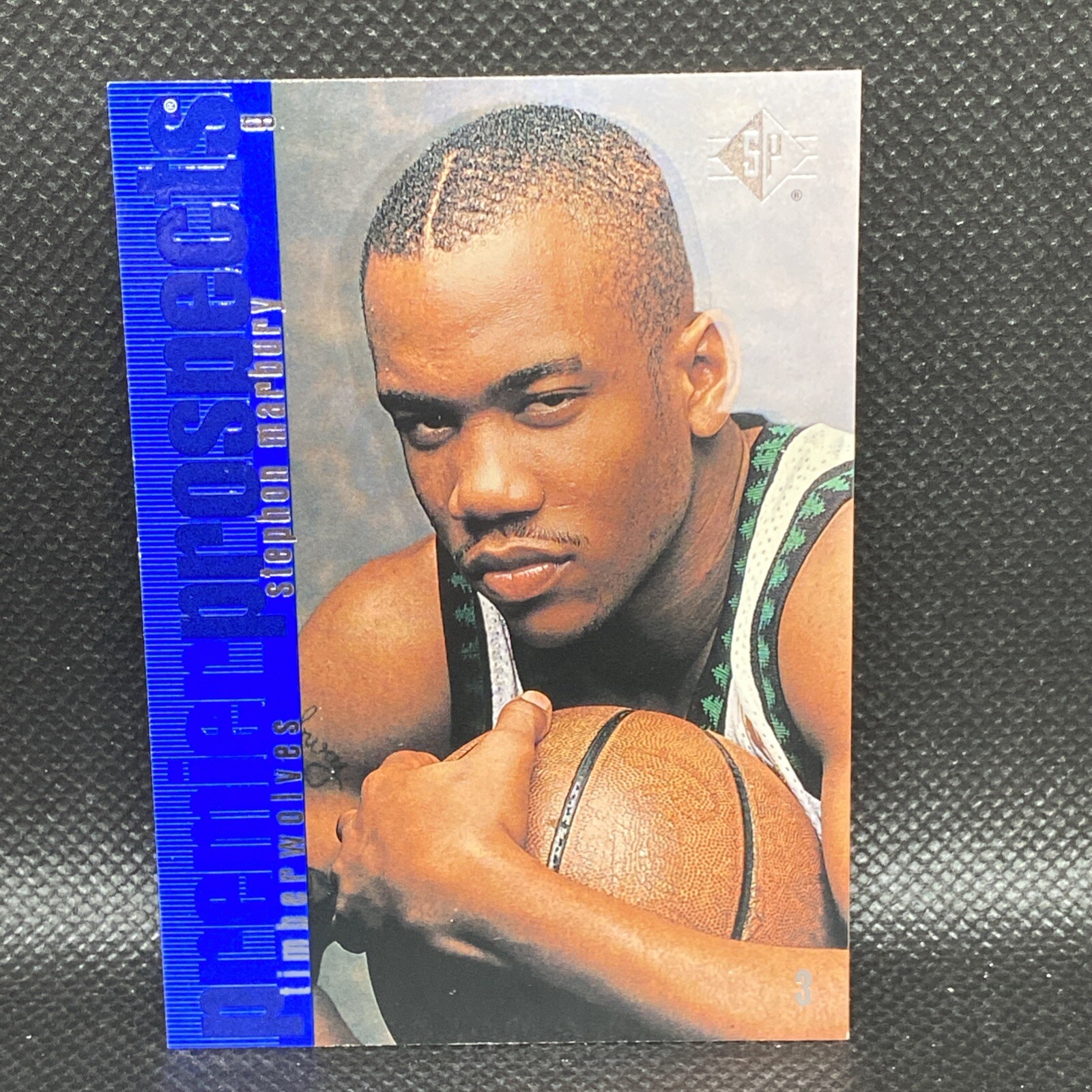 1996-97 SP #137 Stephon Marbury Premier Prospects Timberwolves Rookie NM+