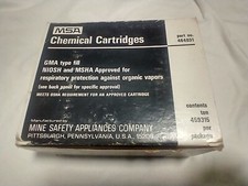 Box of 10 - MSA 464031 Organic Vapors GMA Chemical Combination APR Cartridges