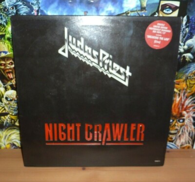 JUDAS PRIEST Night Crawler ltd. ed. numbered red vinyl 12'' single 1993 RARE