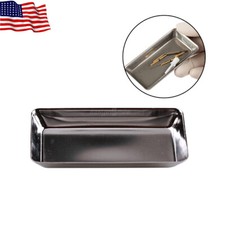 1XDental Surgical Instruments Tool Tray Medical Lab Stainless Dish EASYINSMILE