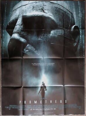 PROMETHEUS Alien Ridley Scott Sci-Fi ORIGINAL french LARGE movie