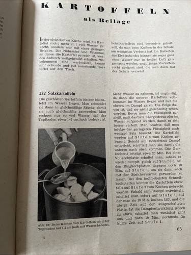 E. Meyer Haagen Das Elektrische Kochen 863 Rezepte Bewag 1952 - Bild 5 von 6