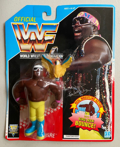 WWF Hasbro Koko B Ware Wrestling Figure WWE Vintag...