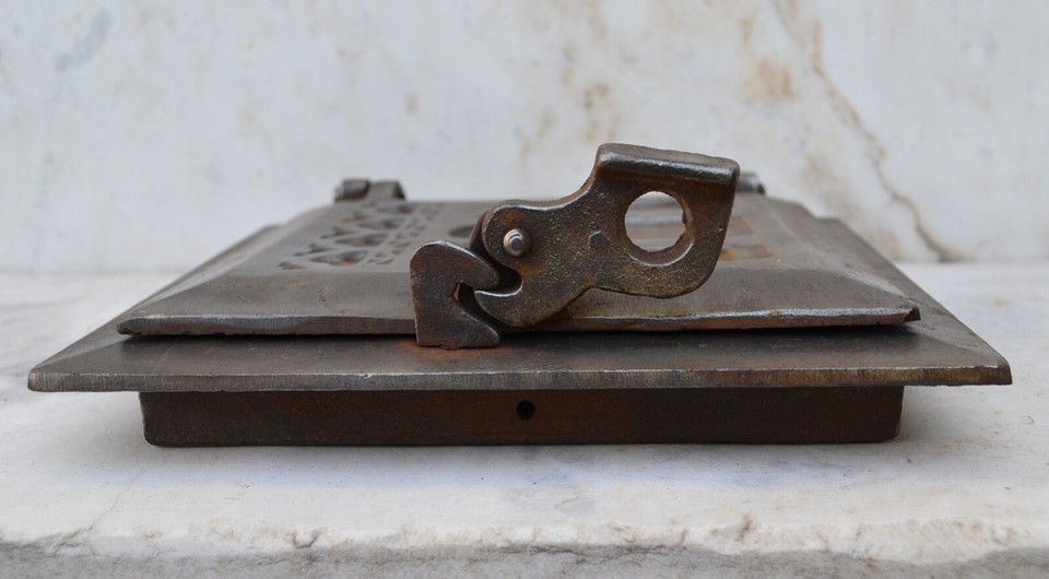 Antique wood fired oven door, Cast iron stove door eBay