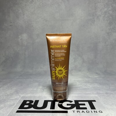 Rimmel London Instant Tan Sun Shimmer Medium 4.2 oz / 125 ml