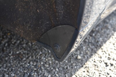 alfa romeo giulia 952 torn front wheel arch covers/ mud flaps/ mudguards