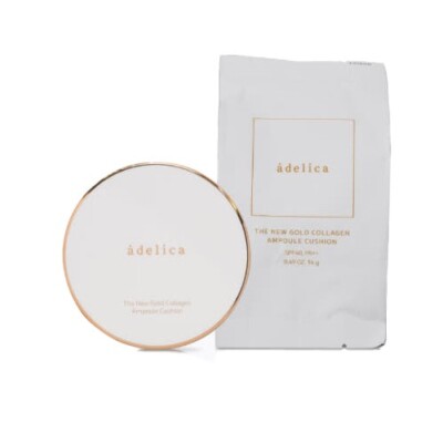 ATOMY Adelica The New Gold Collagen Ampoule Cushion SPF40 PA++ (15g *2ea)