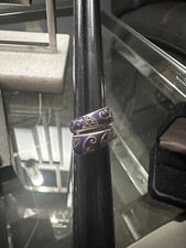 Sterling Silver Marcasite Ring Size 6.5