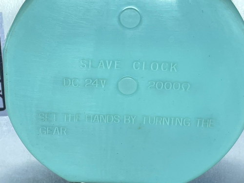 SSC-404 Kappa Master Slave Clock Double Faced Bracket 2Hand Maritime Ships DC24V - Picture 16 of 24
