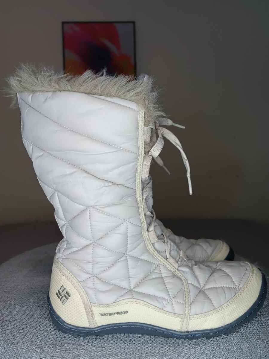 Columbia Powder Summit II Mid Calf Waterproof Winter Boots Women's Size 7.5  | eBay
