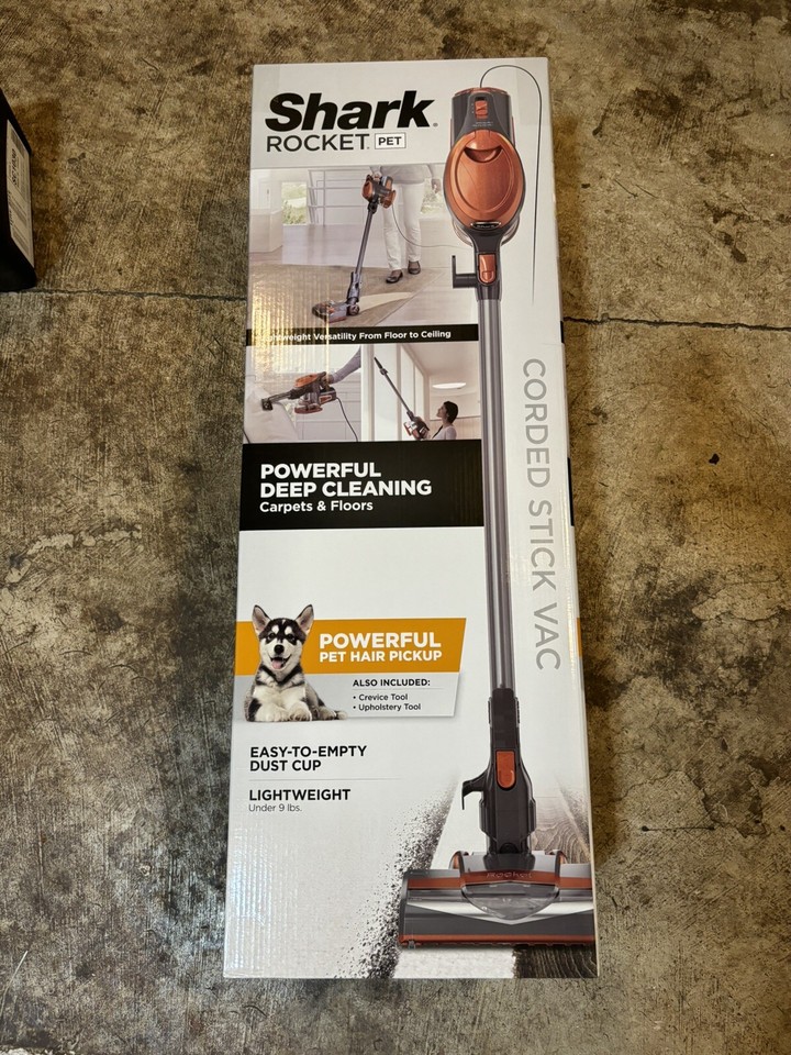 Shark HV301 Rocket Orange/Gray Upright Vacuum Cleaner 622356534963 eBay