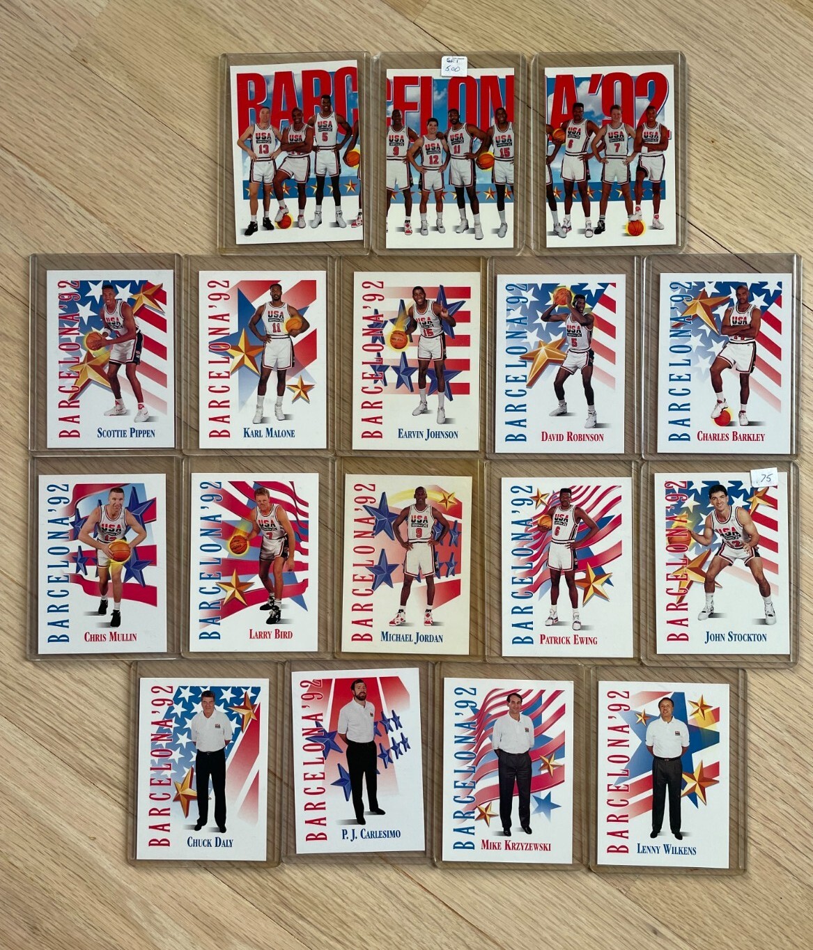 1992 usa dream team basketball cards full set RARE eBay