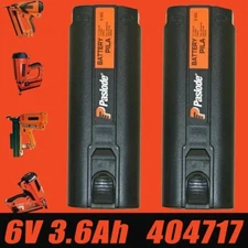 2-PACK For Paslode Impulse 6V 3600mAh 404717 Ni-MH Battery Nailer 900400 900420