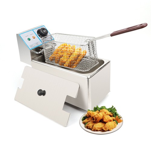 Large Electric Deep Fat Fryer Chip Food Oil Fry Fast Frying Home Commercial UK - Picture 14 of 33