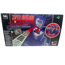 Consola Super Nintendo | SNES | EMBALAJE ORIGINAL Super Gameboy Mario World | Juego más divertido