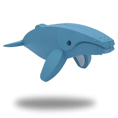 Halftoys Magnetisches Meeres Tier 3D Puzzle Papp-Humpback Wal