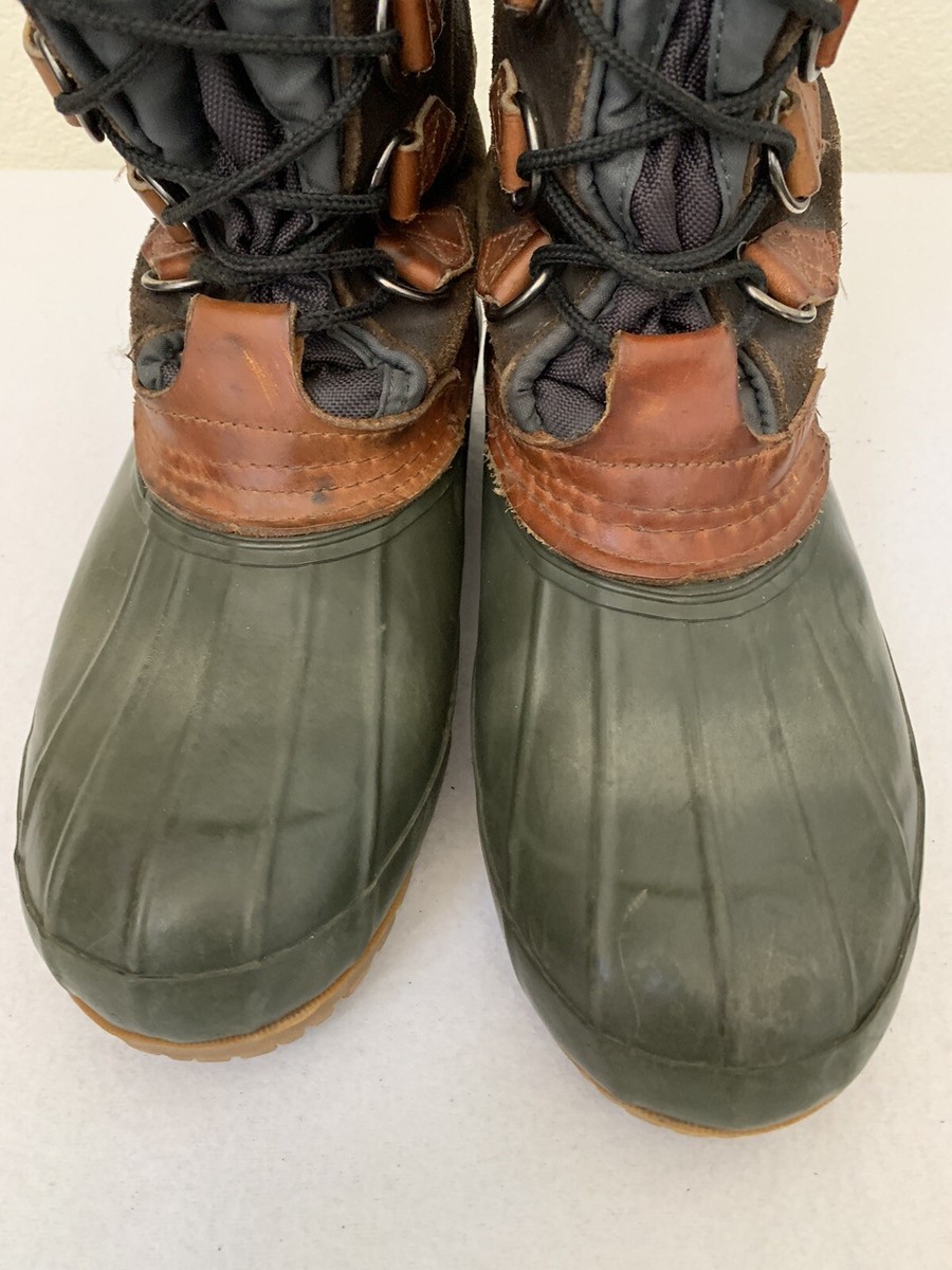 Vintage EDDIE BAUER Duck Boots Men display picture 1