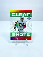 Charles Woodson 2021 Panini Illusions Clear Shots Raiders Card #CS-13 EMERALD
