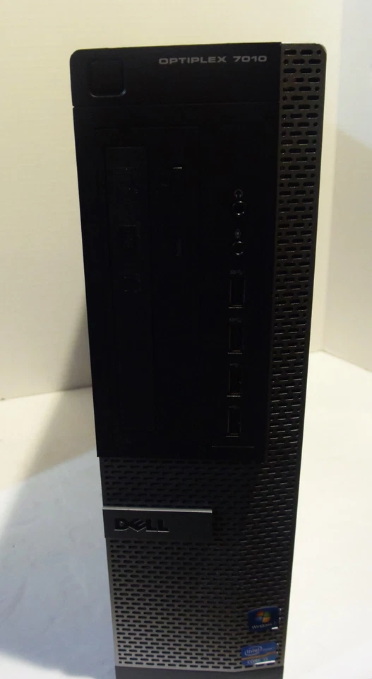 Dell Optiplex 7010 DT Desktop PC (Intel Core i5 3rd Gen 3.4GHz 4GB 250GB Win 10) - Image 3 of 4