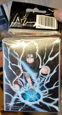 Bandai Naruto OFFICIALLY LICENSED SASUKE UCHIHA DECK BOX+PROMO