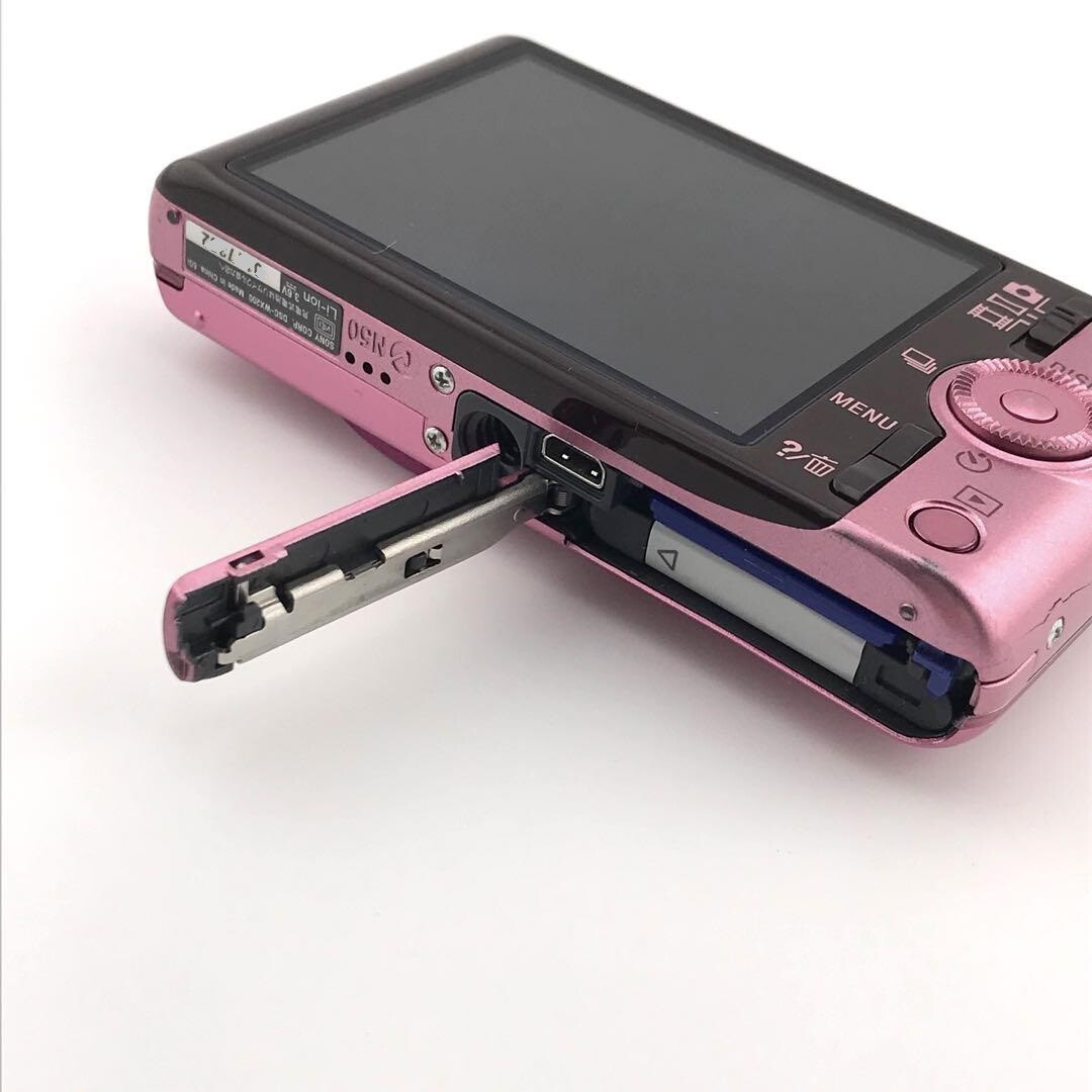 Sony Cyber-shot DSC-WX200 Pink Digital Camera 18.2MP Good Sony Cyber-shot DSC-WX200 Pink Digital Camera 18.2MP Good