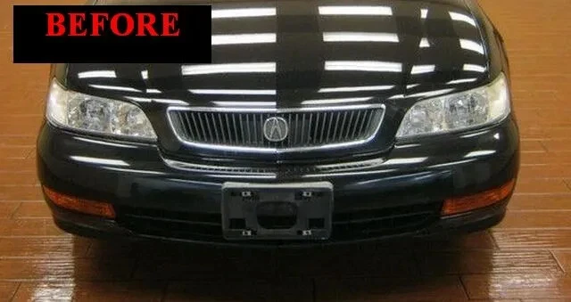 TAQUILLA CROMADA PARA PARRILLA SE ADAPTA A ACURA CL 1997 1998 1999 97 98 99 5 AÑOS DE GARANTÍA Foto 3 de 4