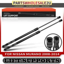2Pcs Rear Tailgate Lift Supports Gas Spring Struts for Nissan Murano 2009-2014
