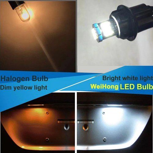 T10 W5W LED Light Bulbs Canbus Error Free for Car Interior Plate Dome Map 10pcs - Picture 47 of 58