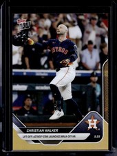 2025 Topps Now #213 Christian Walker Gold Foil #d 15/50