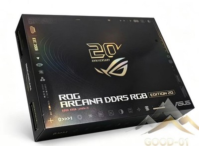 NEW ASUS ROG 20th Anniversary Edition Memory Module 48GB（24GBx2）DHL shipping