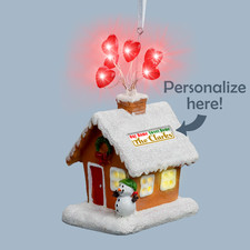 PERSONALIZED 2026 First New Home Christmas Holiday Ornament - FREE SHIPPING
