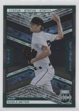 2023 Panini Elite Extra Edition Green Status 188/499 Noble Meyer #51 0s55
