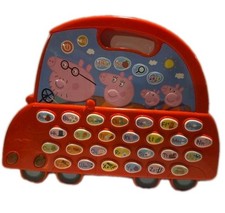 VTech Peppa Pig Learn  Go Alphabet Car Songs Sounds Character Phrases Toy 2020