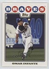 2008 Topps Update Gold Foil Omar Infante #UH104 4cz