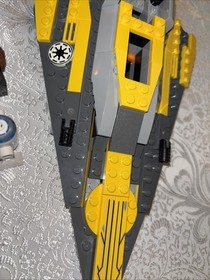 LEGO Star Wars Anakin's Jedi Starfighter (7669)  w/Minifigs Instructions