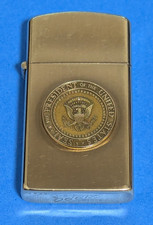 Lyndon B Johnson White House Issue Presidential Seal Zippo Lighter Gold Filled