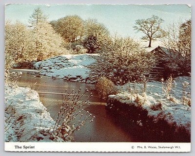 c38686 The Sprint Skelsmergh Cumbria England  postcard