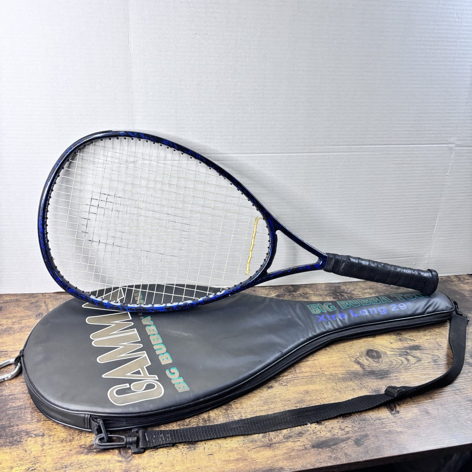 GAMMA BIG BUBBA PRO TOUR Xtra Long 29&rdquo; Tennis Racket W Sleeve 4-1/4 No 2 J05