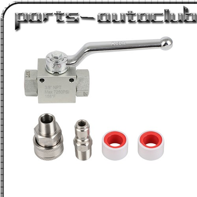 #ad #ad Stainless Steel High Pressure Washer Ball Valve Kit For Power Washer Hose 3 8quot; $36.99
