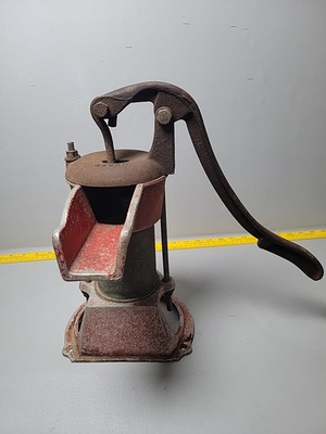 #ad Old water pump 3902 A 13.5” cast Iron $85.00